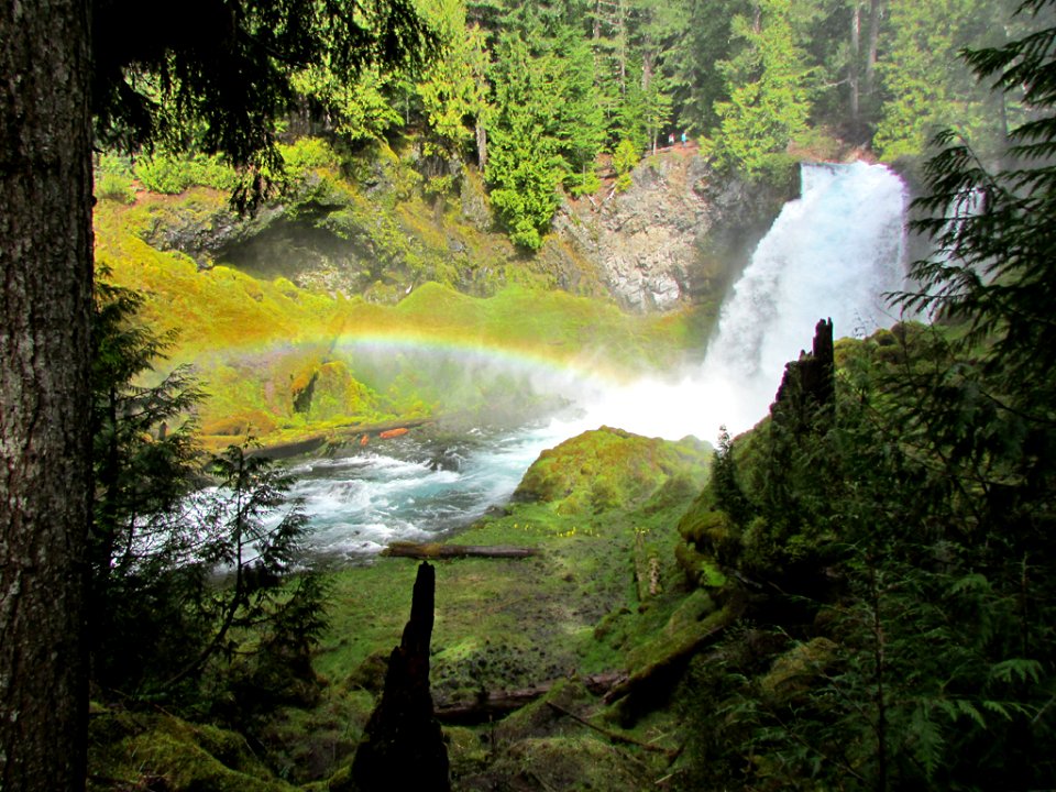 Sahalie Falls in OR