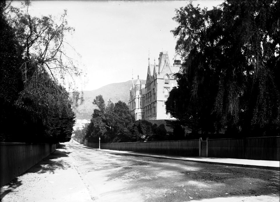 63; Provincial Council Buildings from  Hill Street - 1880s
