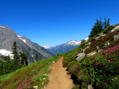Cascade Pass at North Cascades NP in WA