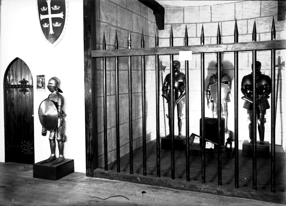 26; Suits of Armour on display