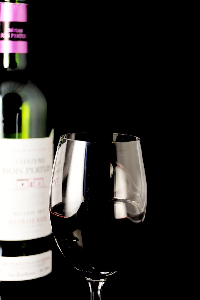 Alcohol bordeaux grapes