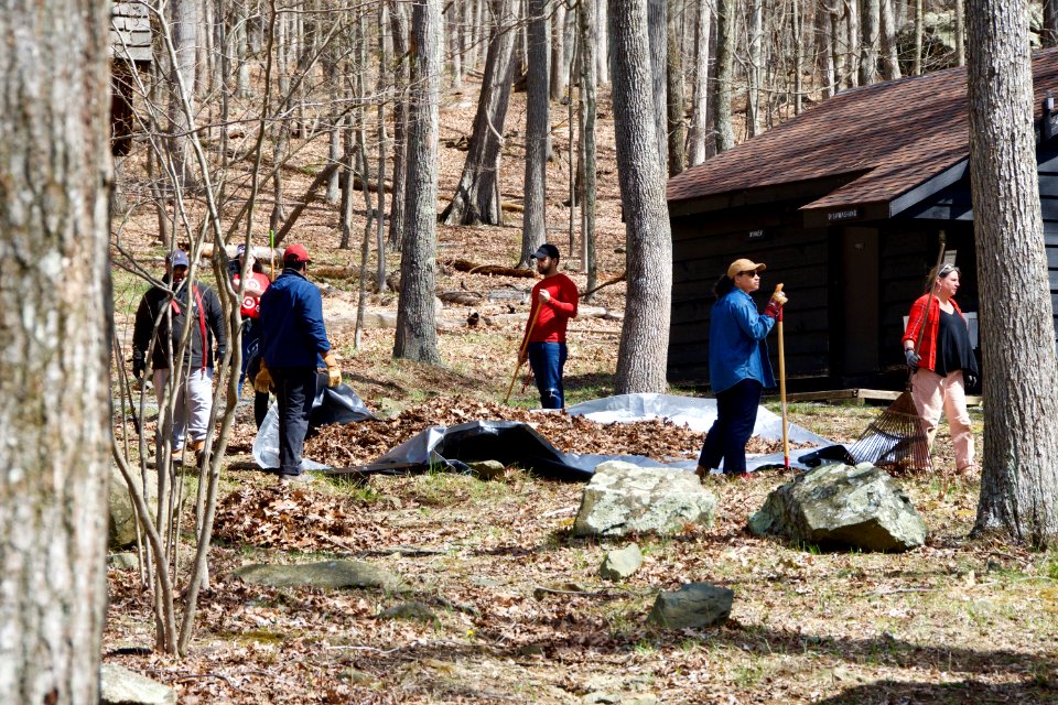 Catoctin Volunteers with Target Volunteers