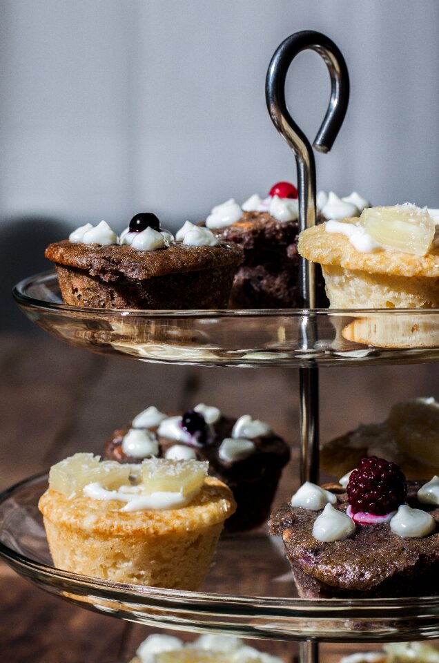 Etagerie decorated pastries