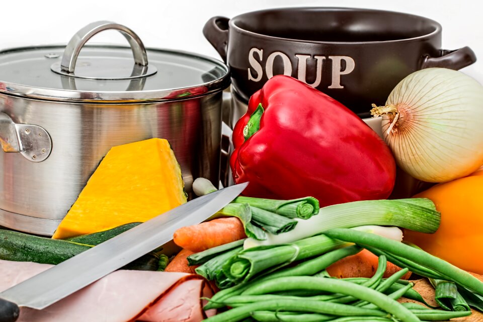 Cooking food healthy