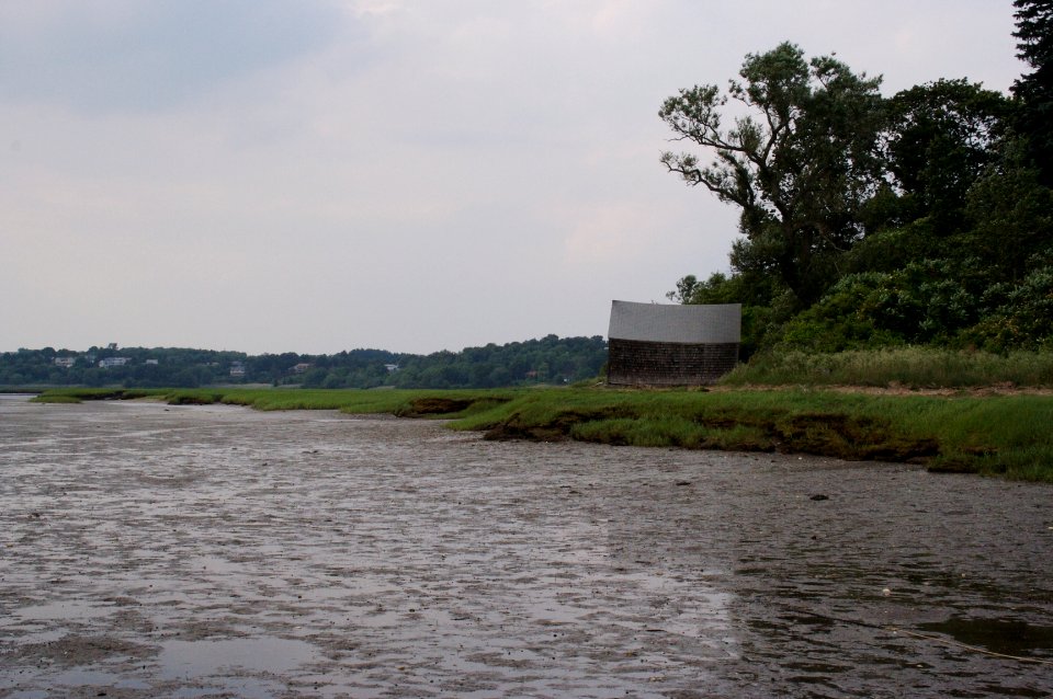 Tredwells Island Warf on Ipswich River