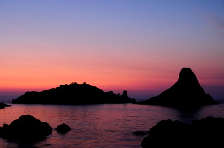 Islands of the Cyclops at Dawn Sicily Italy - Creative Commons by gnuckx