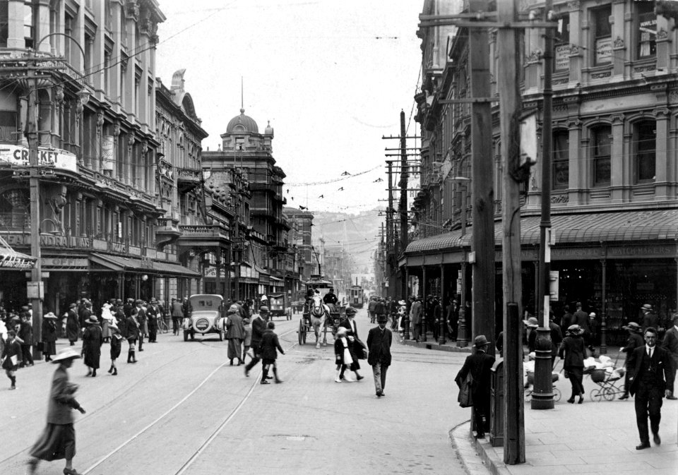 1; 1 Willis Street, Stewart Dawson's Corner - 1920