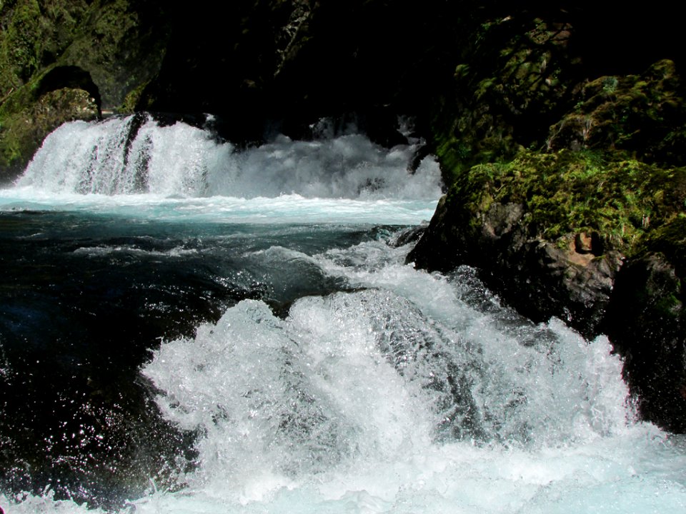 Spirit Falls Trail on Little White Salmon River in WA
