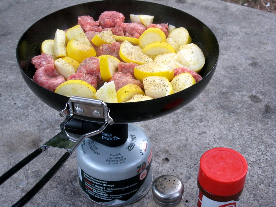 Hodge Podge Camping Meal