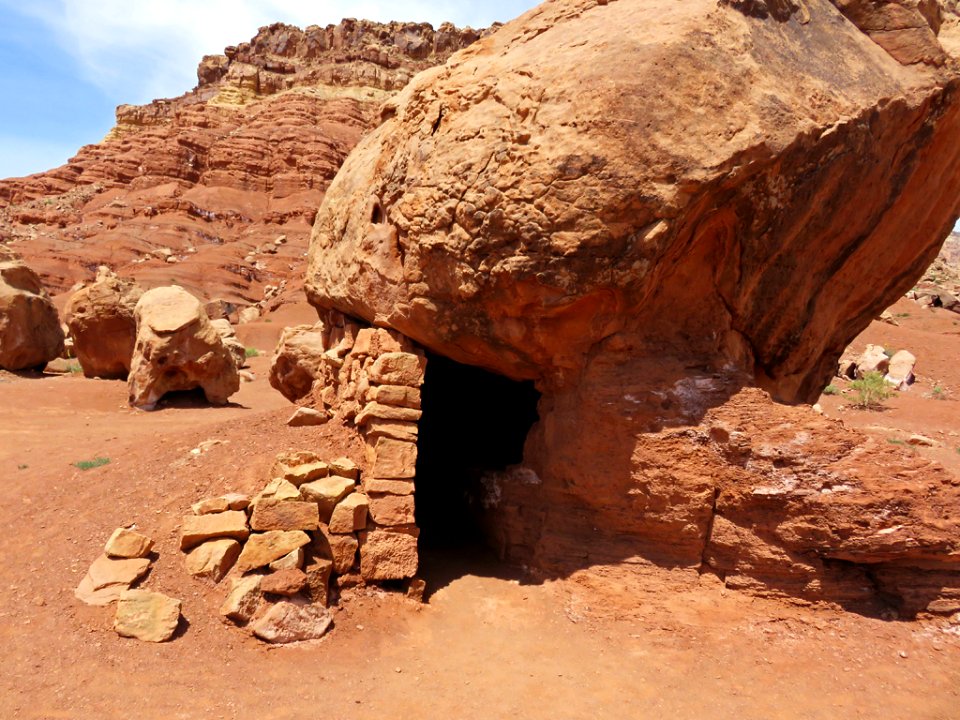 Navajo Stone House in Arizona