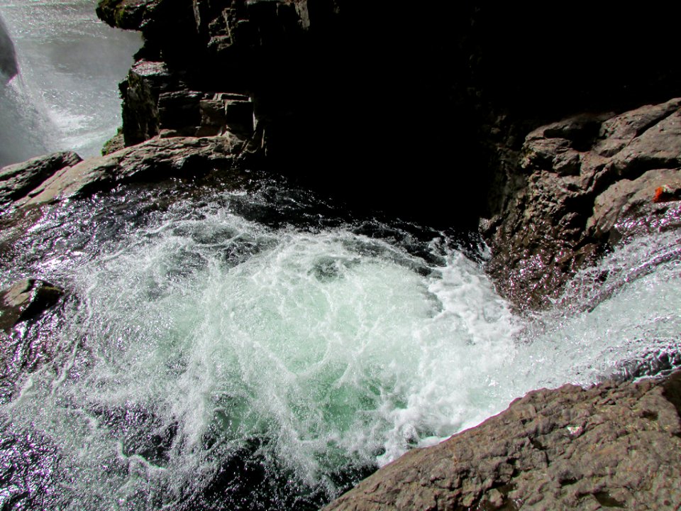 Lower Lewis River Falls in Washington