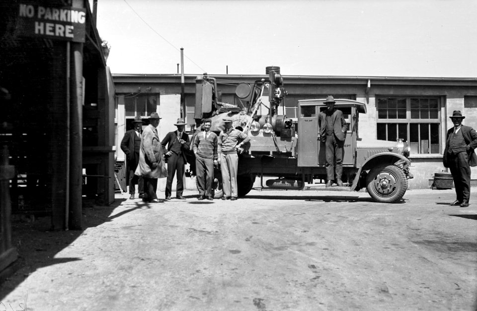 104; Leaving for Napier after the earthquake - 1931