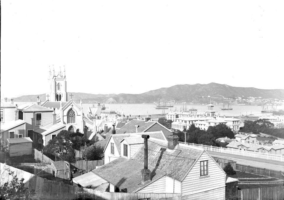 1; Saint Mary's Roman Catholic Cathedral, Hill Street, Thorndon - Circa 1890