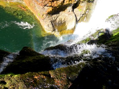 Lower Lewis River Falls in WA
