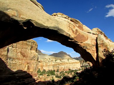 Natural Bridge at Capitol Reef NP in Utah photo