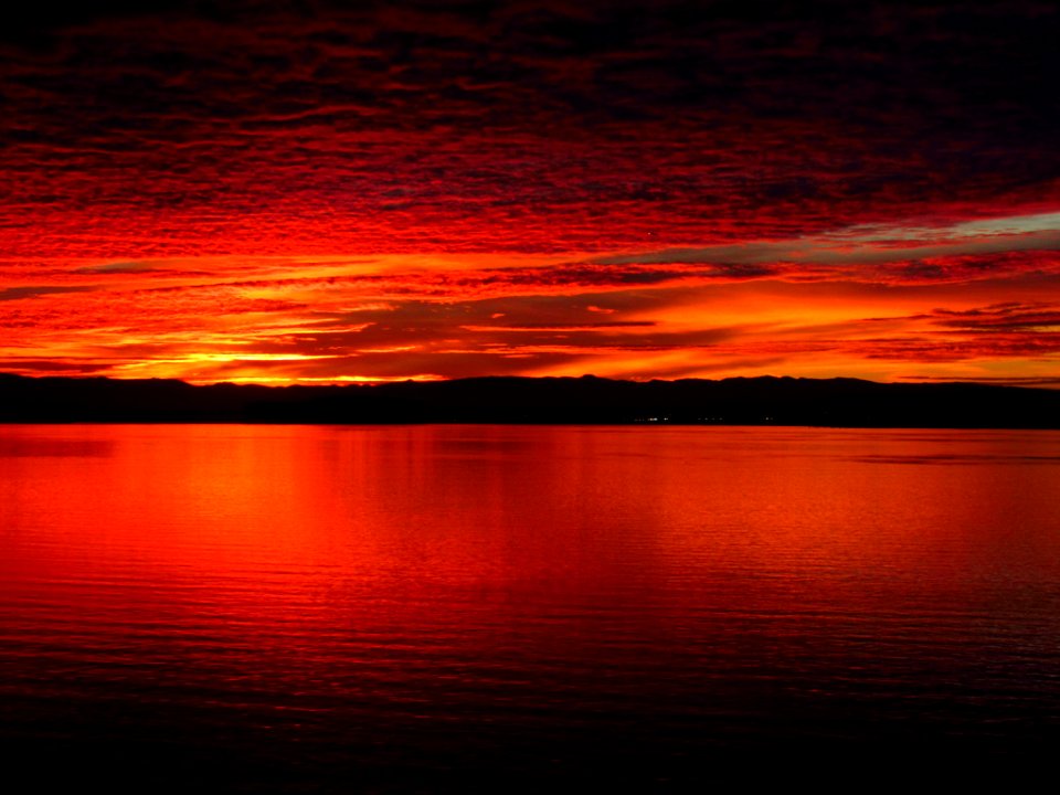 Sunrise at Columbia River
