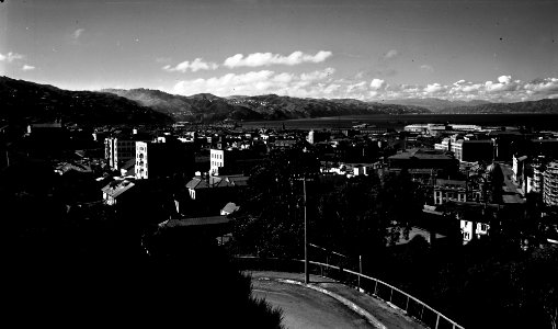 434; Elevated view of Lambton Commercial area - Circa 1940
