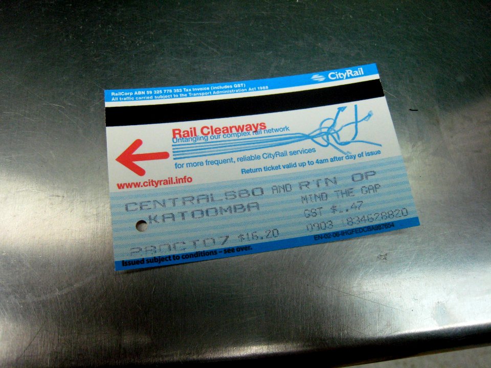 Round Trip Ticket to Katoomba