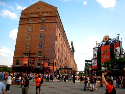 Entering Camden Yards photo