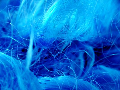 Close up carnival fibers photo