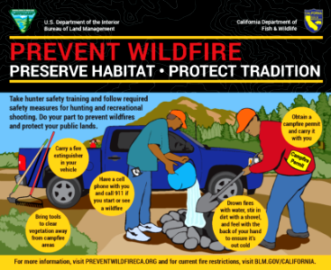 Prevent Wildfire, Preserve Habitat, Protect Tradition