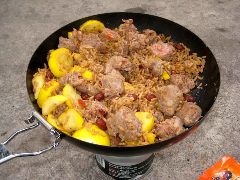 Hodge Podge Camping Meal