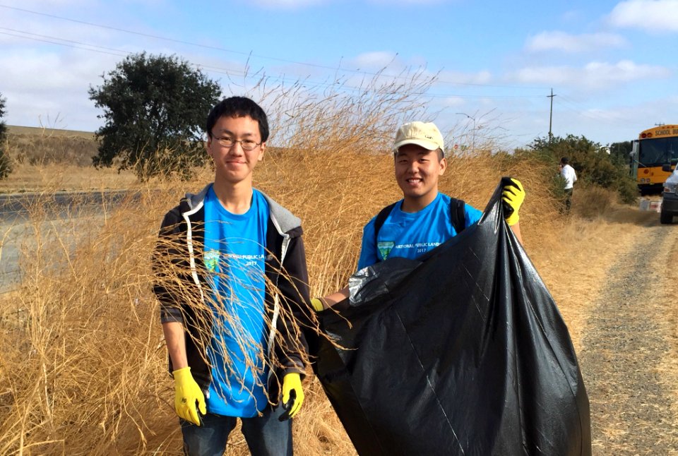 #NPLD 2017: Cleaning up Cosumnes River Preserve