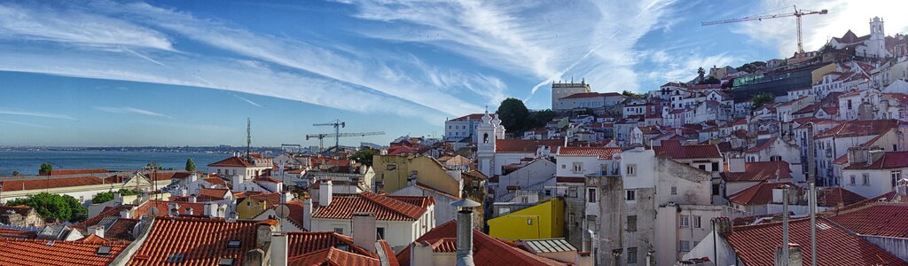 Historic center alfama outlook