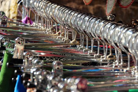 Ironing metal shine