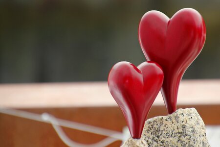 Bleeding heart stone art