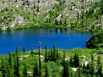 Panhandle Lake at Mt. Margaret Backcountry in WA