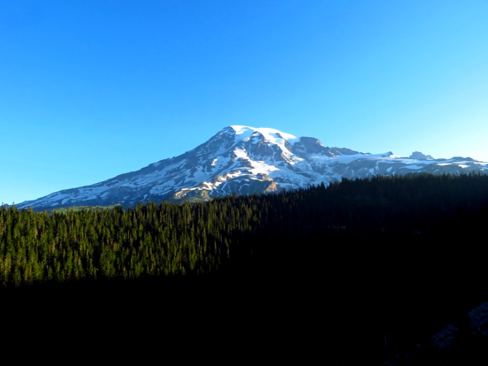 Sunrise at Mt. Rainier NP in WA