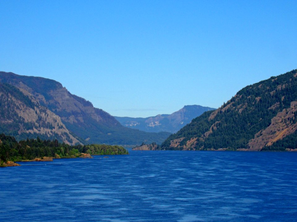 Mitchell Point at Columbia River Gorge in OR