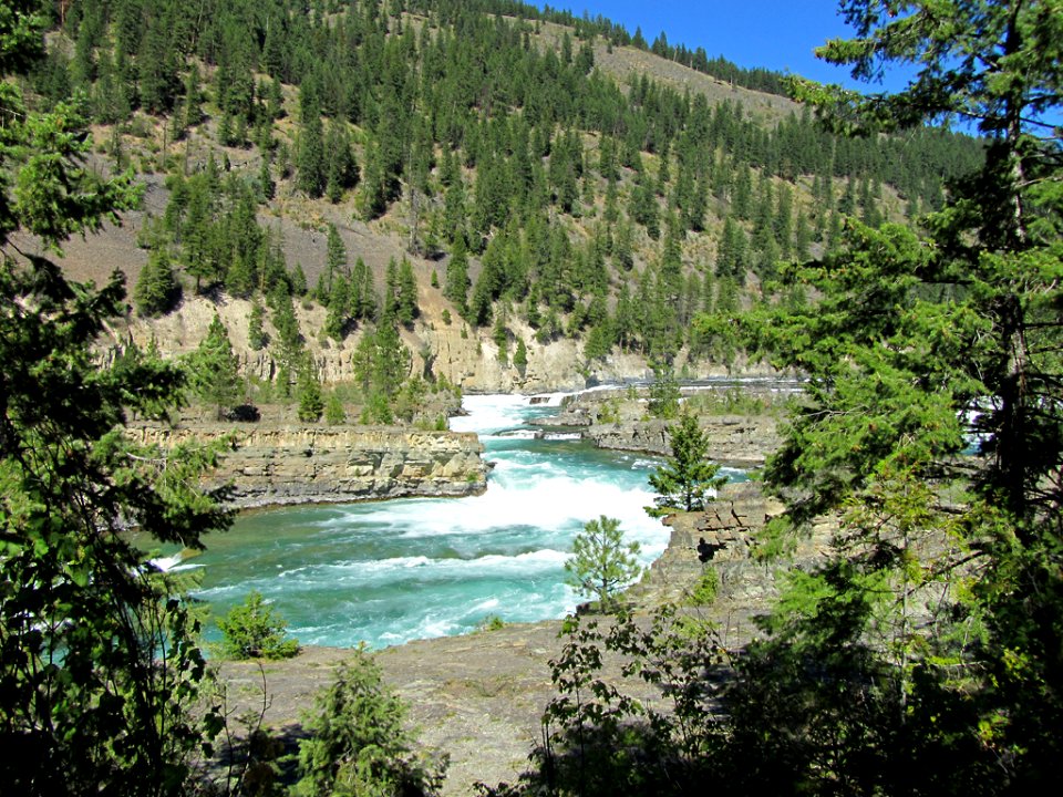 Kootenai Falls in MT