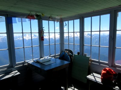 Hidden Lake Lookout at North Cascades NP in WA photo
