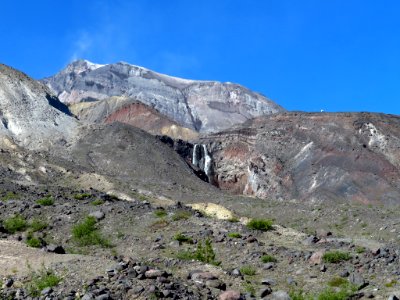 Loowit Falls Trail at Mt. St. Helens NM in WA photo