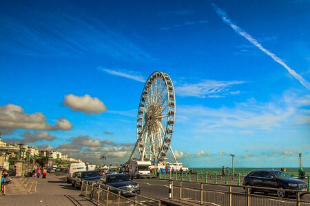 Brighton coast promenade