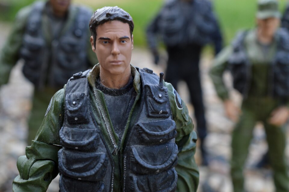 Soldier camouflage male