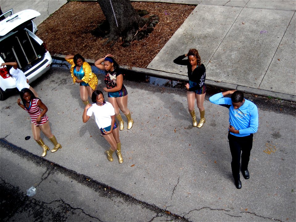 Dancers Rehearse
