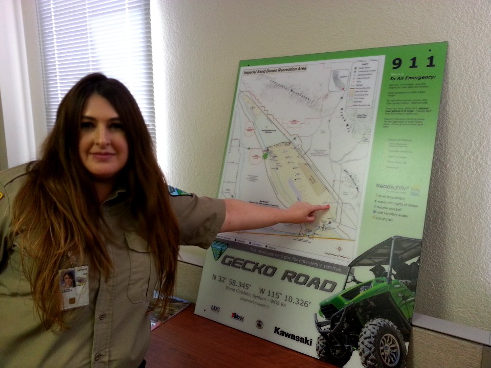 Big Thanks to Karissa Blevins, BLM Public Contact Representative