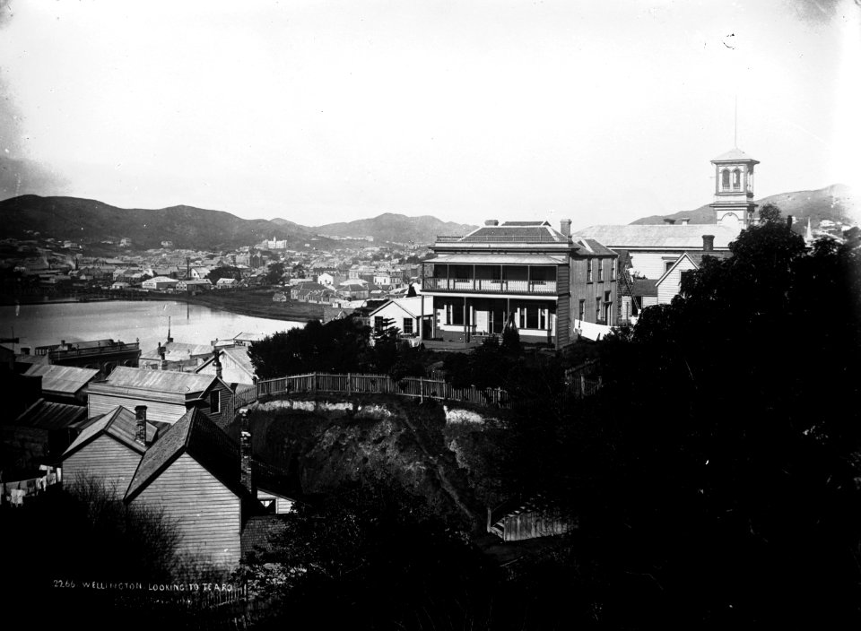 93; Wellington from Boulcott Street - Circa 1895