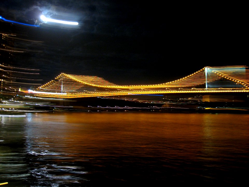 Lightpainted Story Bridge