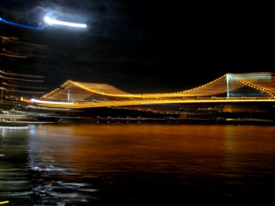 Lightpainted Story Bridge