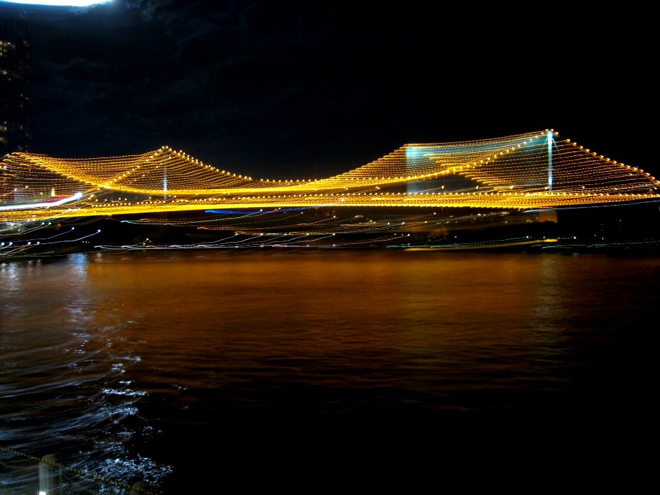 Lightpainted Story Bridge