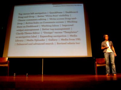 Liz on WordPress Crazy Horse feature
