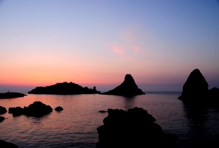 Islands of the Cyclops at Dawn Sicily Italy - Creative Commons by gnuckx