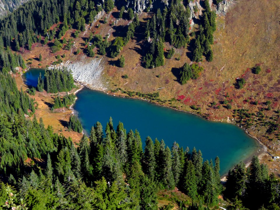 Tatoosh Lakes at Tatoosh Ridge in WA