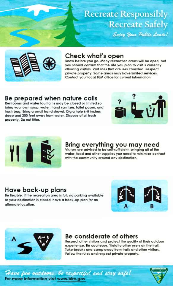 Recreate Responsibly, Hiking