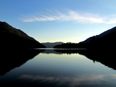 Lake Crescent at Olympic NP in Washington
