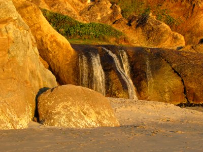 Hug Point at Pacific Coast in OR